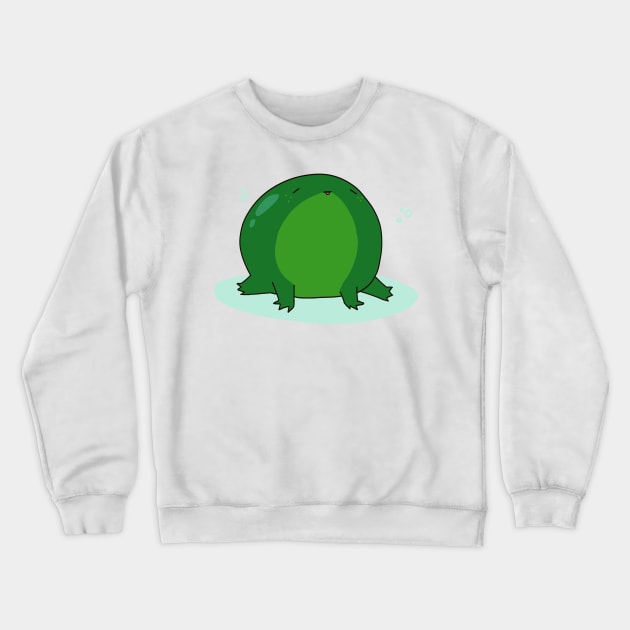 Froggy Crewneck Sweatshirt by Sidhe Crafts